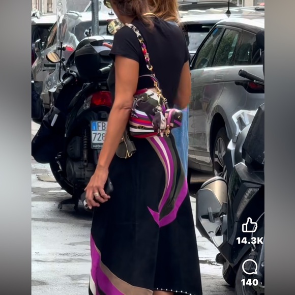 ALEXANDER WANG MINI ROXY Bag CAGED SUEDE KEYCHAIN PINK NWT $600 # 1 - Picture 2 of 16